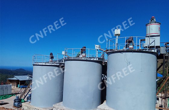 CNFREE Gold Dressing Agent in Indonesia 100tpd CIL Plant