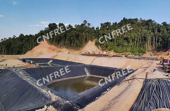 Gold Vat Leaching Plant in Indonesia