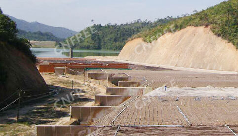 Gold Mine Pool Leaching Process