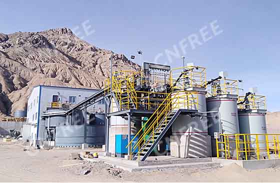 gold cyanidation plant